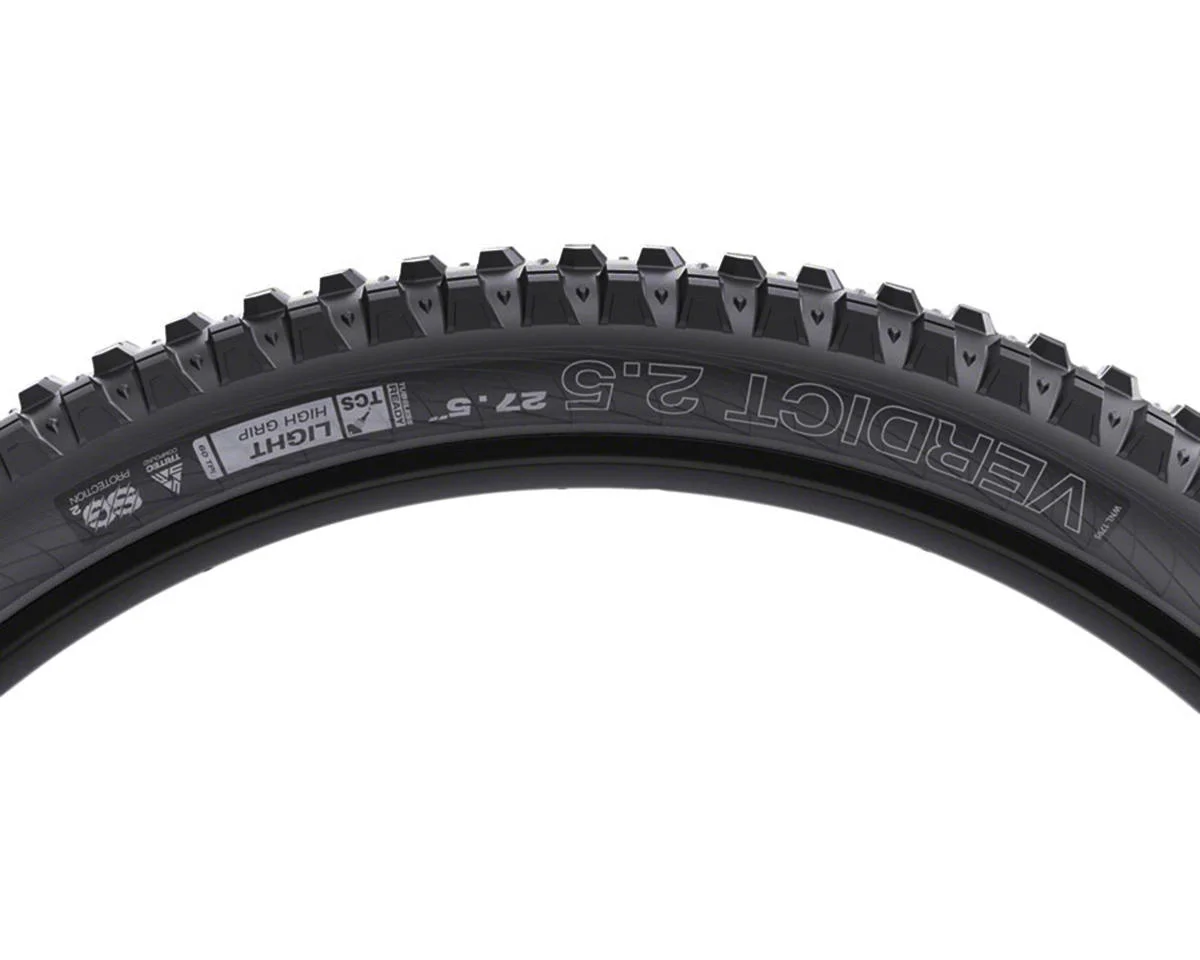 WTB Verdict Tubeless Mountain Tire (Black) (27.5") (2.5") (Light/High Grip w/SG2) (TriTec) - view 3